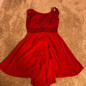 Red Romper from Rome italy
